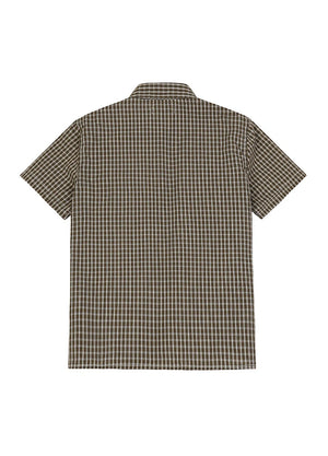 Kids Button Up Short Sleeve Shirt