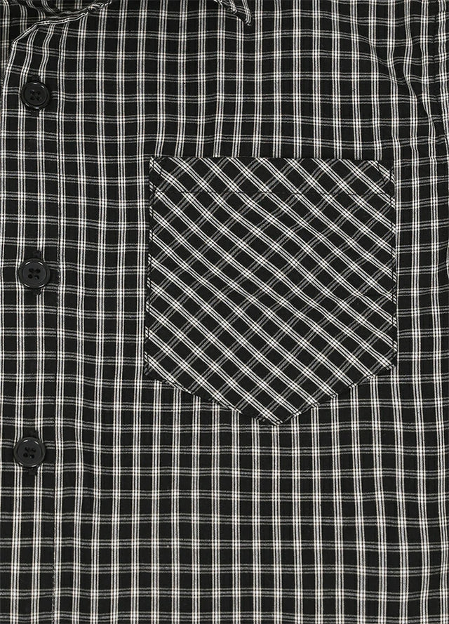 Kids Button Up Short Sleeve Shirt