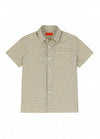Kids Button Up Short Sleeve Shirt
