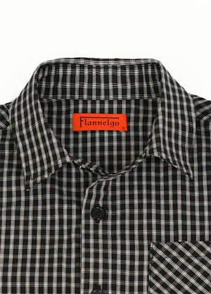 Kids Button Up Short Sleeve Shirt