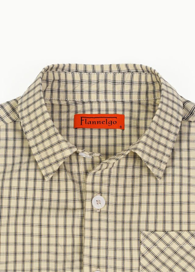 Kids Button Up Short Sleeve Shirt