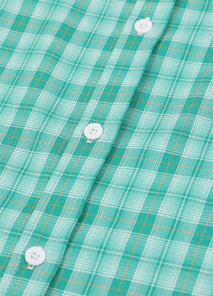Men's Summer Nostalgia Plaid Short Sleeve Shirt