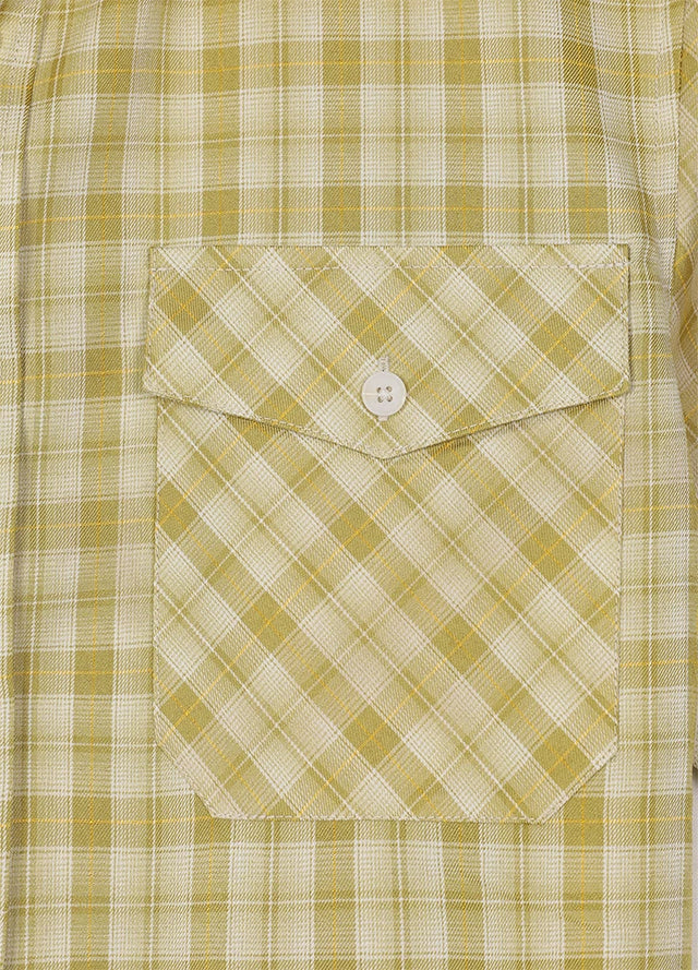 Men's Summer Nostalgia Plaid Short Sleeve Shirt