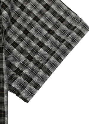 Men's Summer Nostalgia Plaid Short Sleeve Shirt