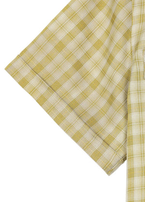 Men's Summer Nostalgia Plaid Short Sleeve Shirt