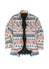 Women's Quilted Lined Snap Button Shirt Jacket