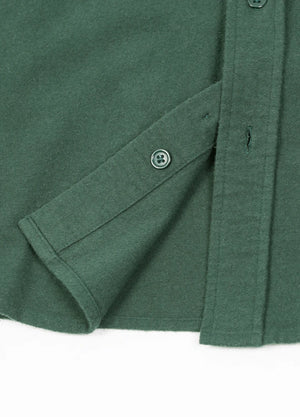 Men's Double Brushed CPO-Inspired Midweight Flannel Shirt