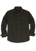 Men’s CPO-Inspired Midweight Flannel Shirt, Classic Workwear