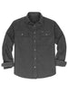Men’s CPO-Inspired Midweight Flannel Shirt, Classic Workwear
