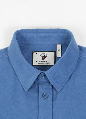 Men's Double Brushed CPO-Inspired Midweight Flannel Shirt