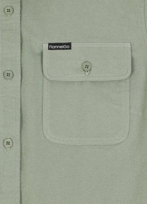 Women's Double Brushed Midweight Flannel Shirt