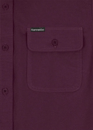 Women's Double Brushed Midweight Flannel Shirt