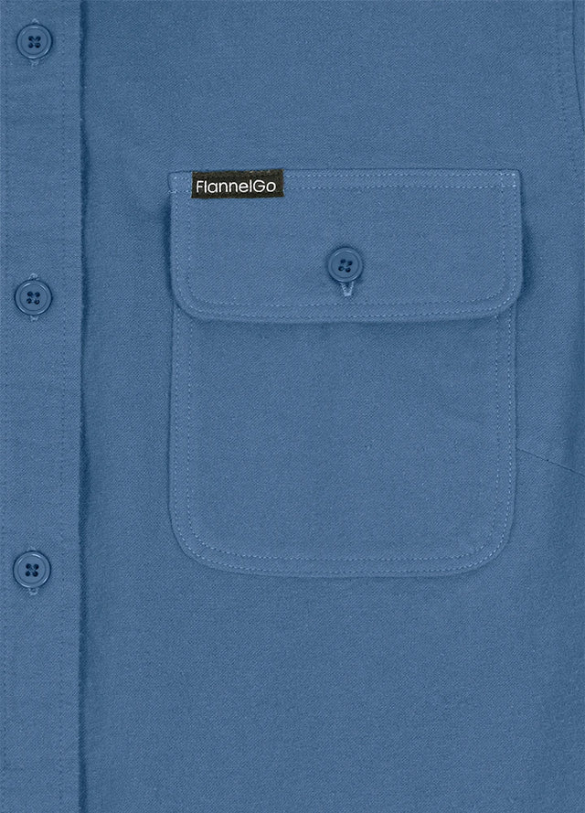 Women's Double Brushed Midweight Flannel Shirt