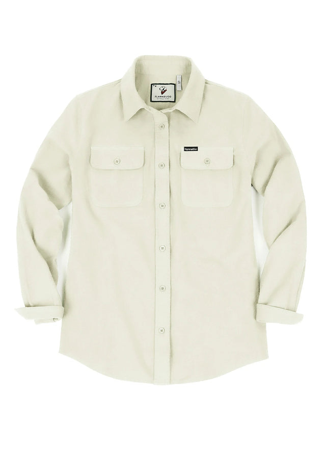 Women's Double Brushed Midweight Flannel Shirt