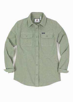 Women's Double Brushed Midweight Flannel Shirt