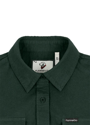 Women's Double Brushed Midweight Flannel Shirt