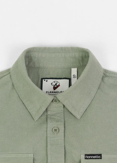 Women's Double Brushed Midweight Flannel Shirt