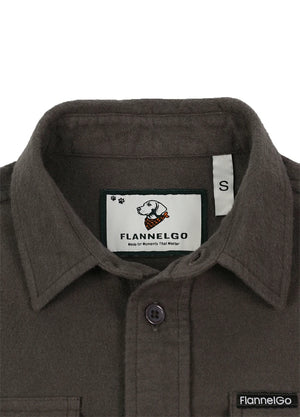 Kids CPO-Inspired Midweight Workwear Flannel Shirt