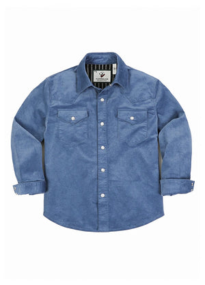 Kids Ranger Corduroy Western Shirt