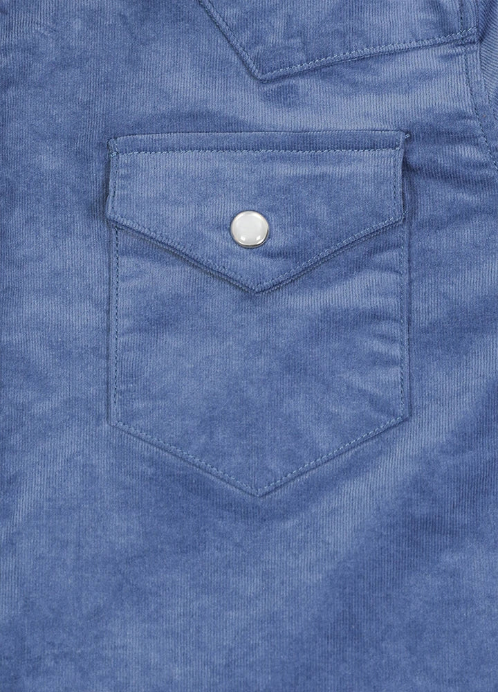 Kids Ranger Corduroy Western Shirt