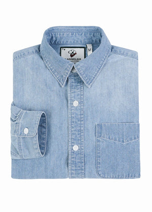 Men's Cloud-Soft Lightweight Denim Shirt