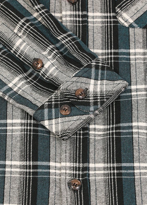 Men's Stalwart Heavyweight Flannel Shirts,10.6oz