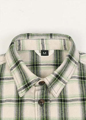 Men's Stalwart Heavyweight Flannel Shirts,10.6oz