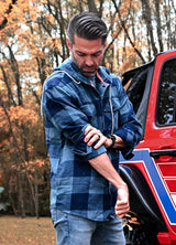 Schwerer Flanell-Kapuzenpullover für Herren, doppelt gebürstete 100 % Baumwolle, entspannte Passform