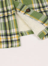 Women's Cozy Flannel Shirt Jacket,Sherpa-Lined Jacket