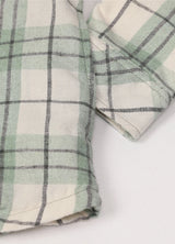 Women's Cozy Flannel Shirt Jacket,Sherpa-Lined Jacket
