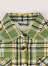 Women's Cozy Flannel Shirt Jacket,Sherpa-Lined Jacket