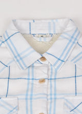 Women's Flannel Shirt Jacket,Sherpa-Lined Plaid