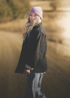 Women's Sherpa Lined Flannel Shirt Jacket, Button Down