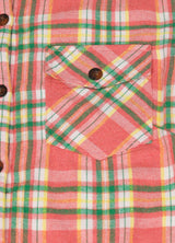 Women's Flannel Shirt Jacket,Sherpa-Lined Plaid