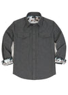 Men's Wildlife Adventure Solid Flannel Shirt