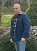 Men's Flannel Lined Utility Denim Shacket,Workwear-inspired, 11.2 oz