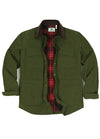 Men's Workwear Inspired Flannel Lined Utility Shacket, 8.3 oz