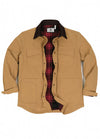 Men's Workwear Inspired Flannel Lined Utility Shacket, 8.3 oz