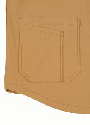 Men's Workwear Inspired Flannel Lined Utility Shacket, 8.3 oz