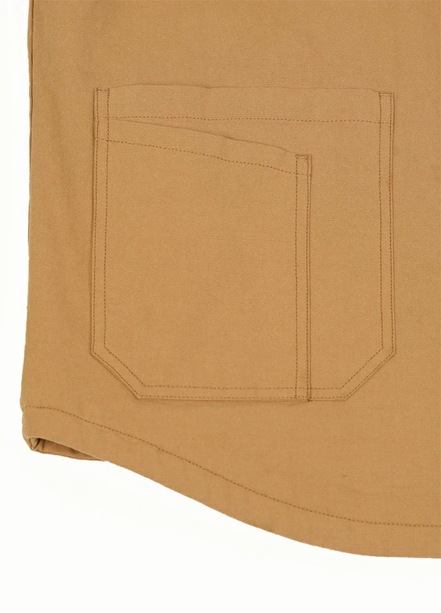 Men's Workwear Inspired Flannel Lined Utility Shacket, 8.3 oz