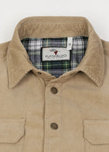 Men's Corduroy Flannel Lined Shirt Jacket,Utility Shacket