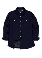 Women's Boyfriend Fit Flannel-Lined Long-Sleeve Corduroy Shirt Jacket