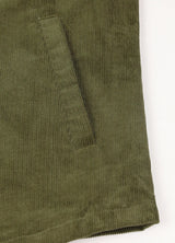 Women's Boyfriend Fit Flannel-Lined Long-Sleeve Corduroy Shirt Jacket