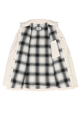Women's Boyfriend Fit Flannel-Lined Long-Sleeve Corduroy Shirt Jacket