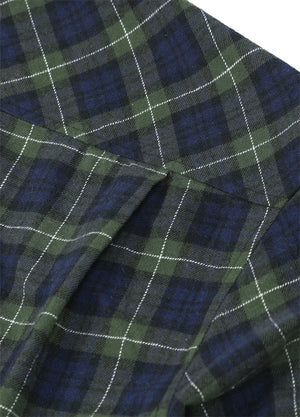 Men's Wildlife Adventure Flannel Plaid Shirt
