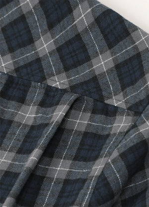 Men's Wildlife Adventure Flannel Plaid Shirt