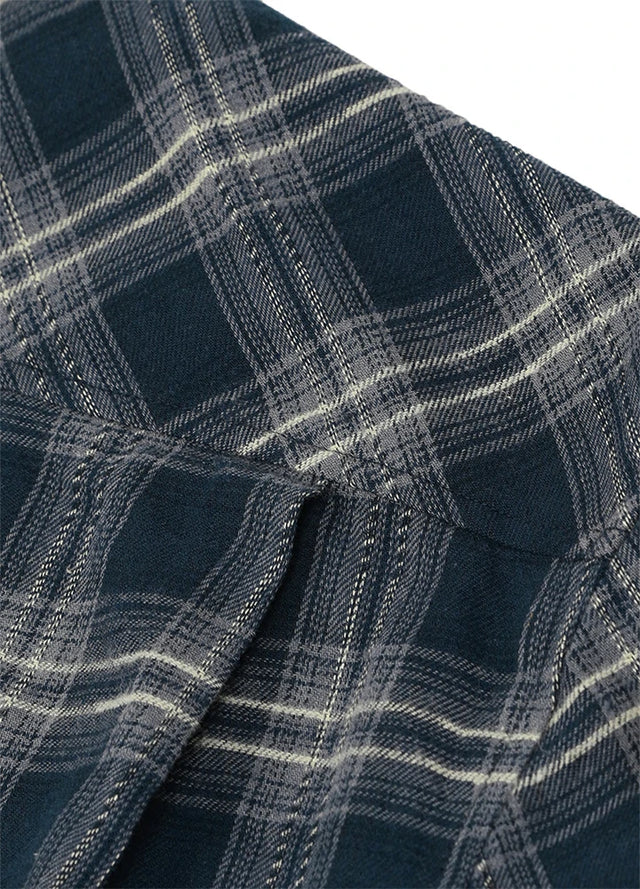 Men's Wildlife Adventure Flannel Plaid Shirt