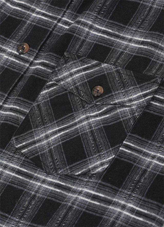 Men's Wildlife Adventure Flannel Plaid Shirt
