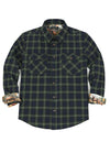 Men's Wildlife Adventure Flannel Plaid Shirt