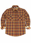 Men's Wildlife Adventure Flannel Plaid Shirt